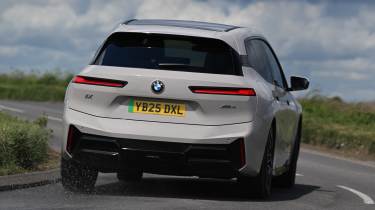 BMW iX - rear cornering